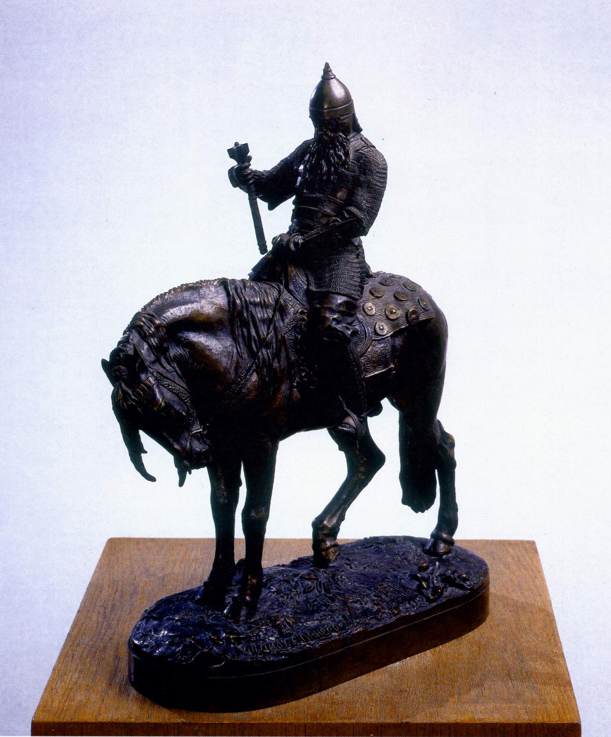 Лансере Е.А.. Витязь на коне. 1885