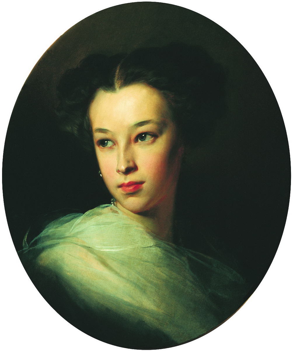 Макаров. Портрет Н.А.Пушкиной. 1849