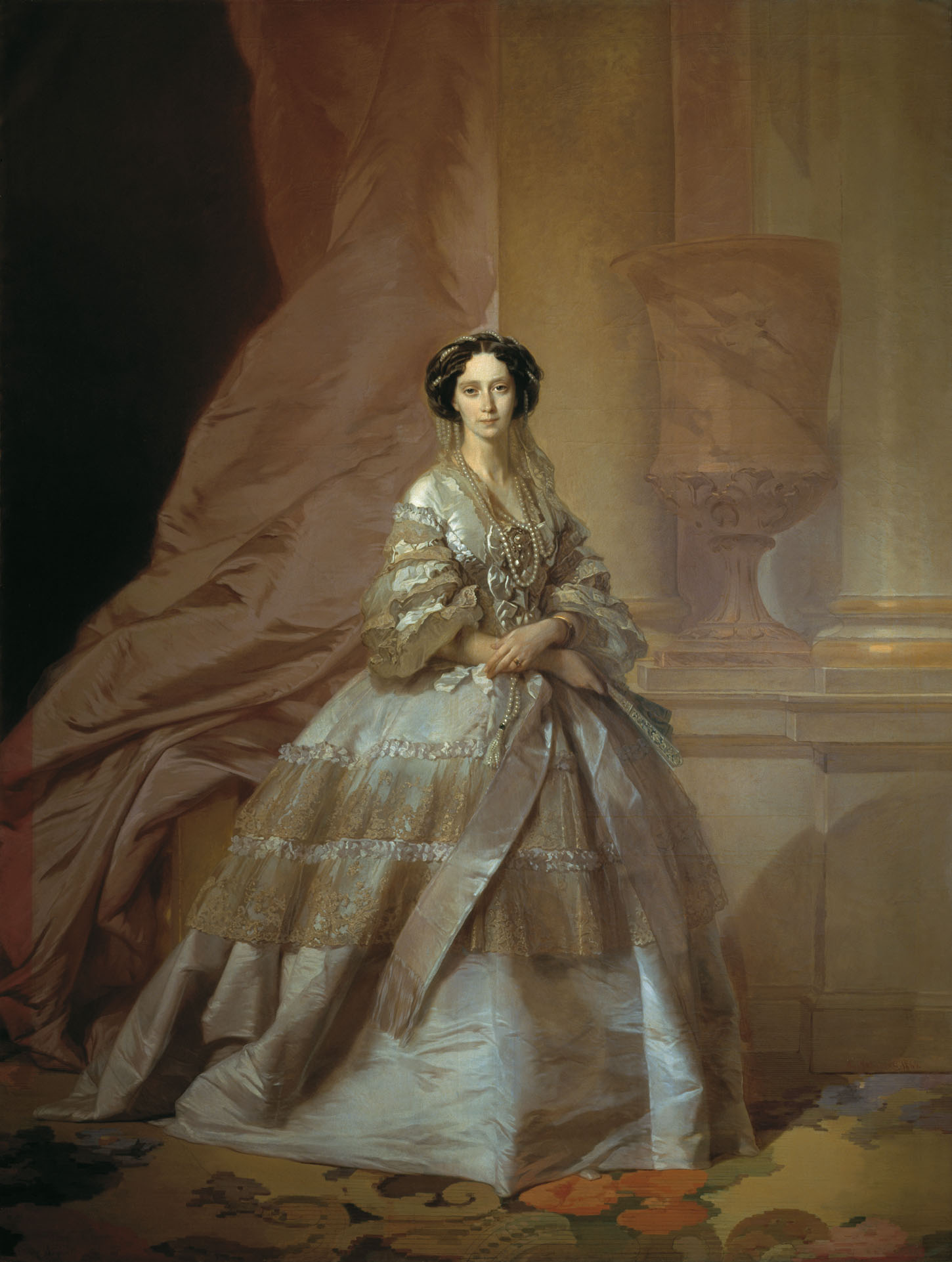 Макаров. Портрет императрицы Марии Александровны, жены Александра II. 1866