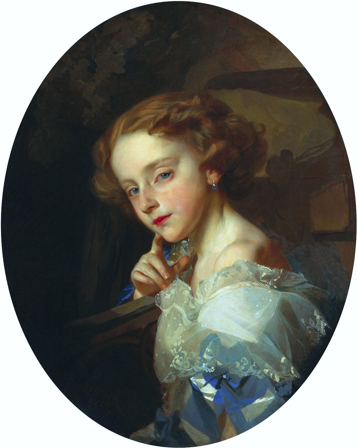 Макаров. Портрет девочки. 1852