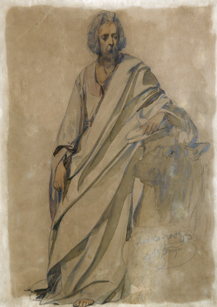 Макаров. Евангелист Лука. 1850