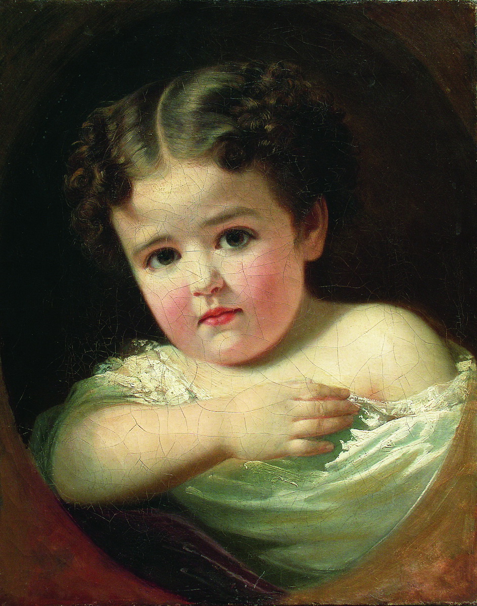 Макаров. Детский портрет. 1850-е