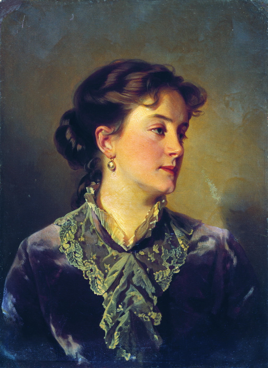 Макаров. Женский портрет. 1860-е