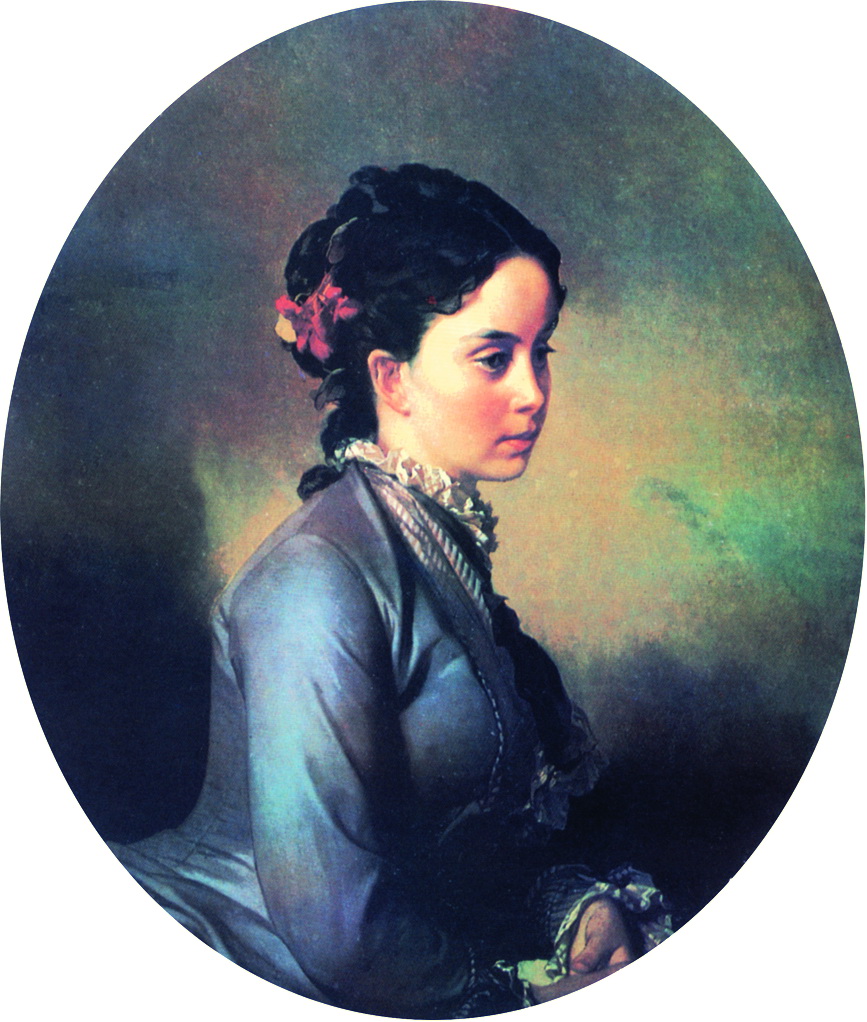 Макаров. Женский портрет. 1880-е