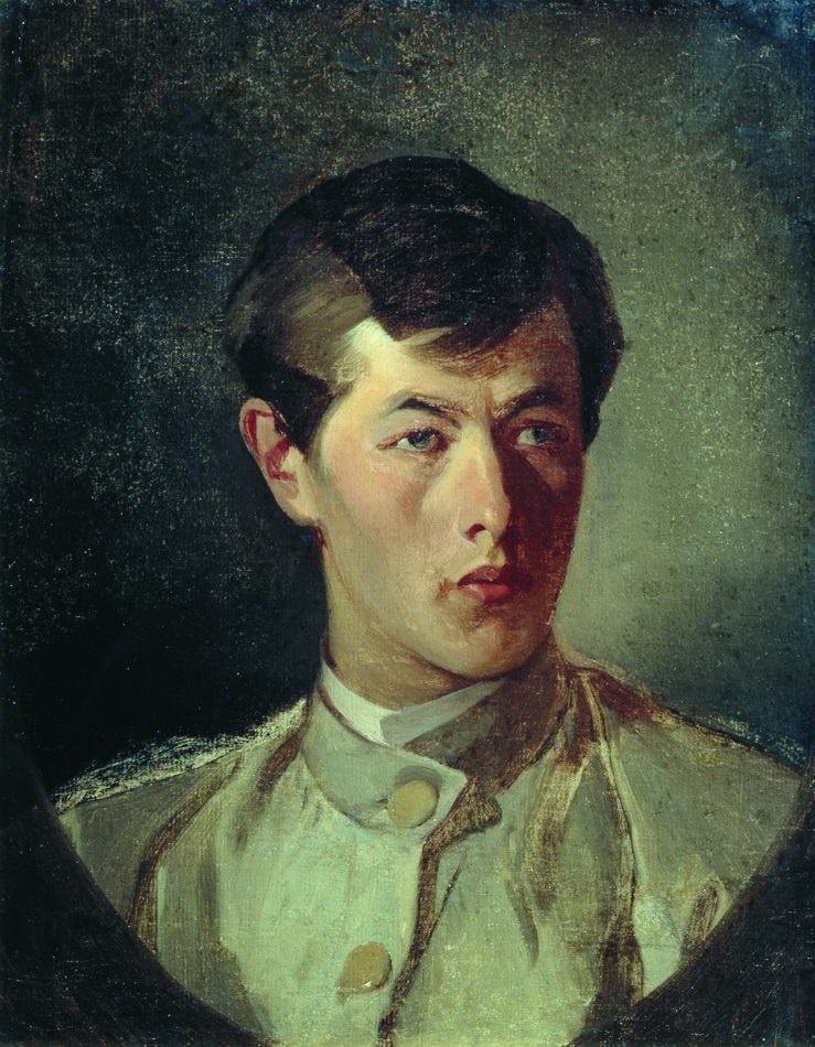 Макаров. Портрет И.И. Макарова, сына художника. 1880-е