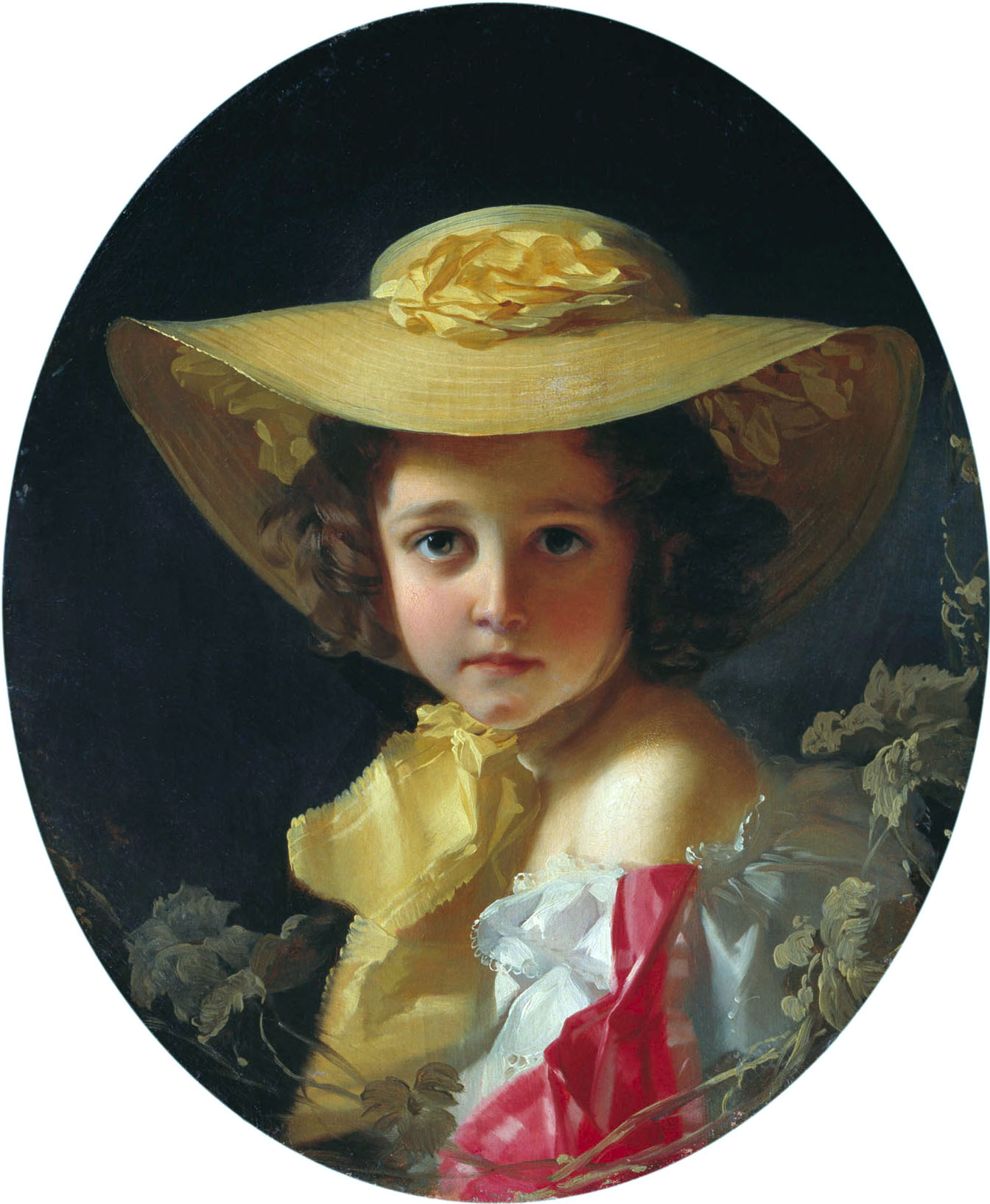 Макаров. Портрет графини М.П.Толстой. 1852