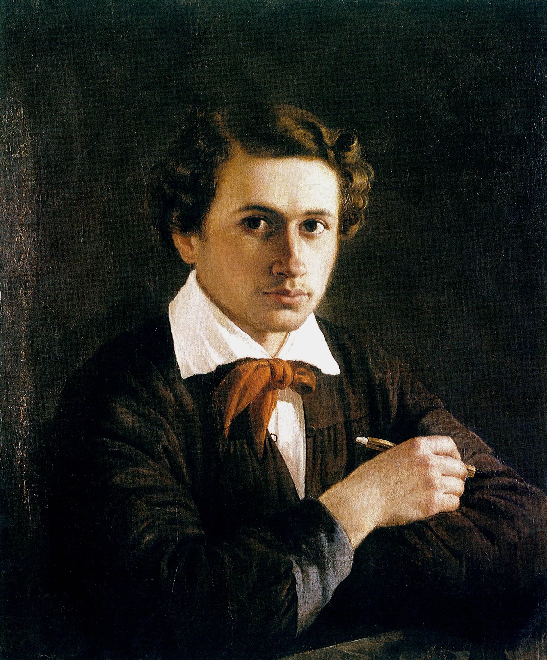 Безперчий. Автопортрет  . 1846