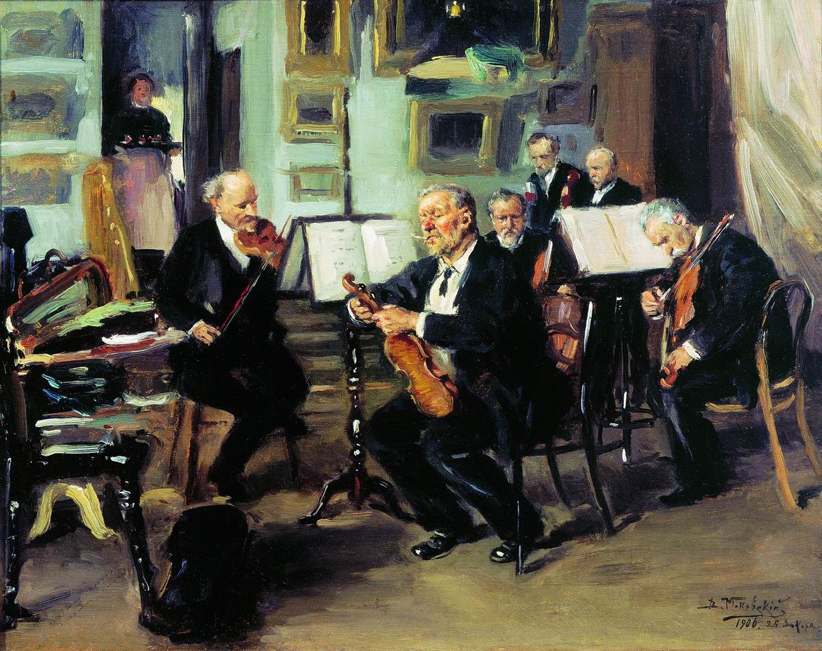 Маковский В.. Музыкальный вечер. 1906