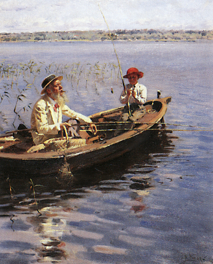 Маковский В.. Рыбак. Финляндия. 1899