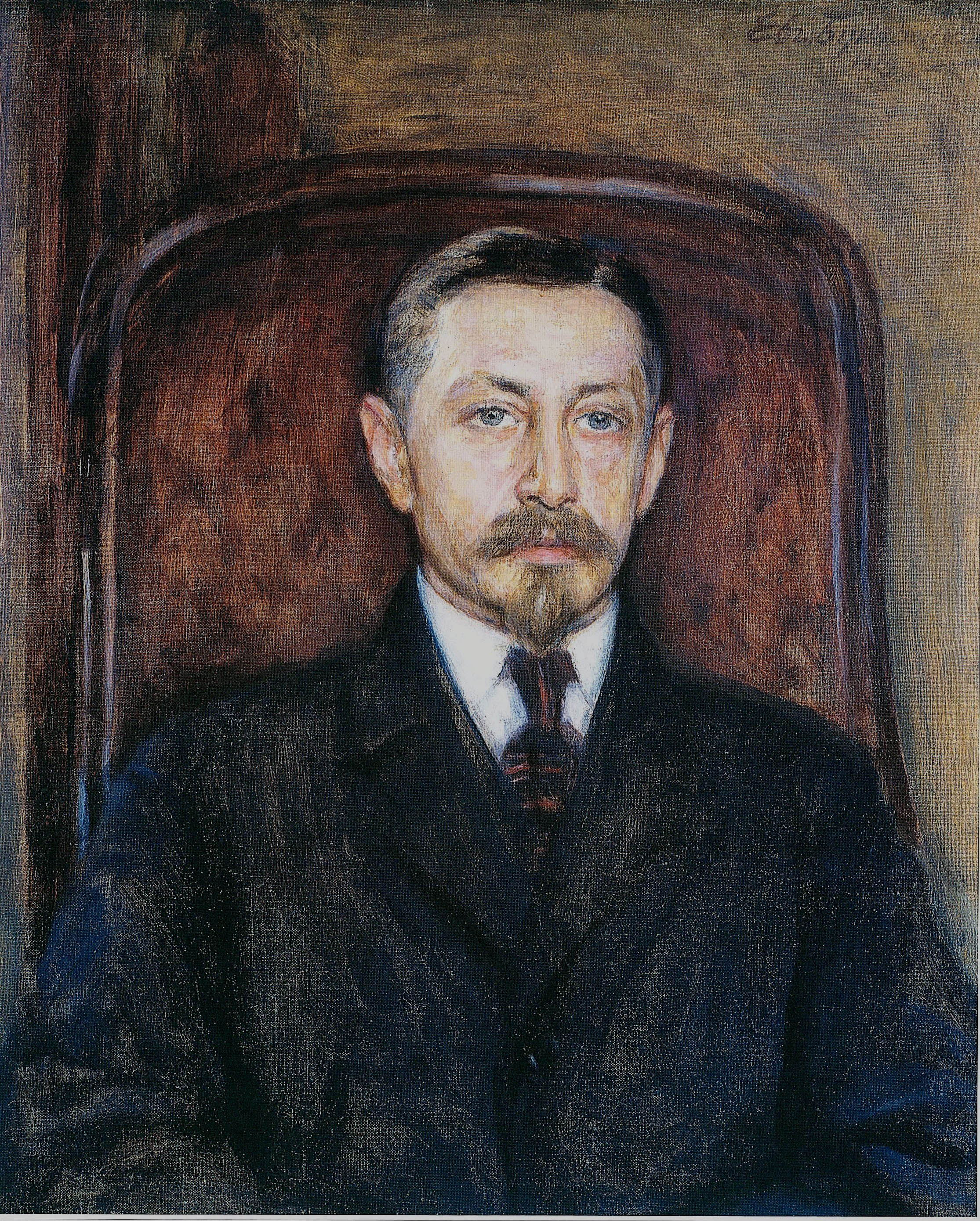 Буковецкий. Портрет Ивана Бунина. 1919