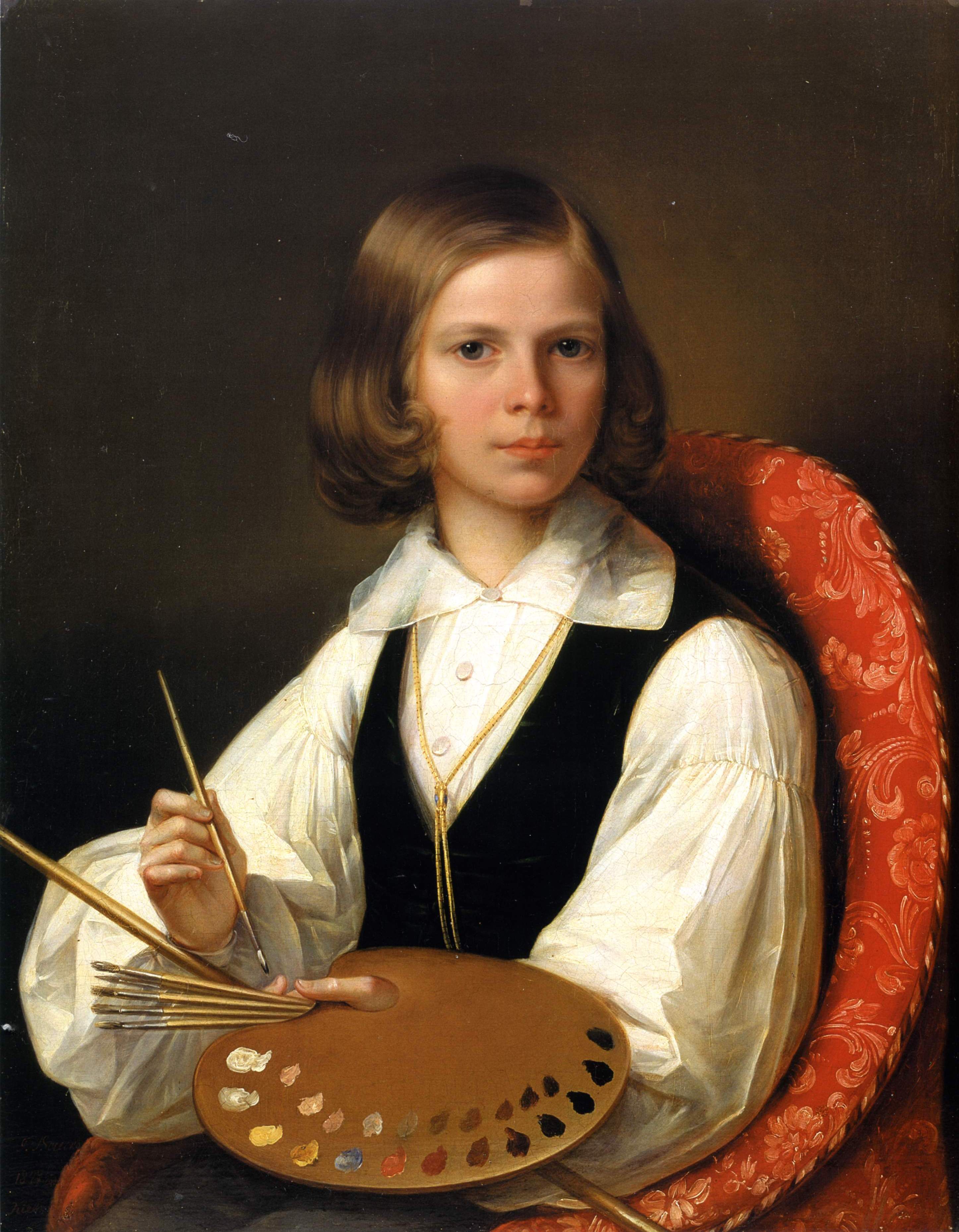 Васько. Портрет Бориса Томары . 1847