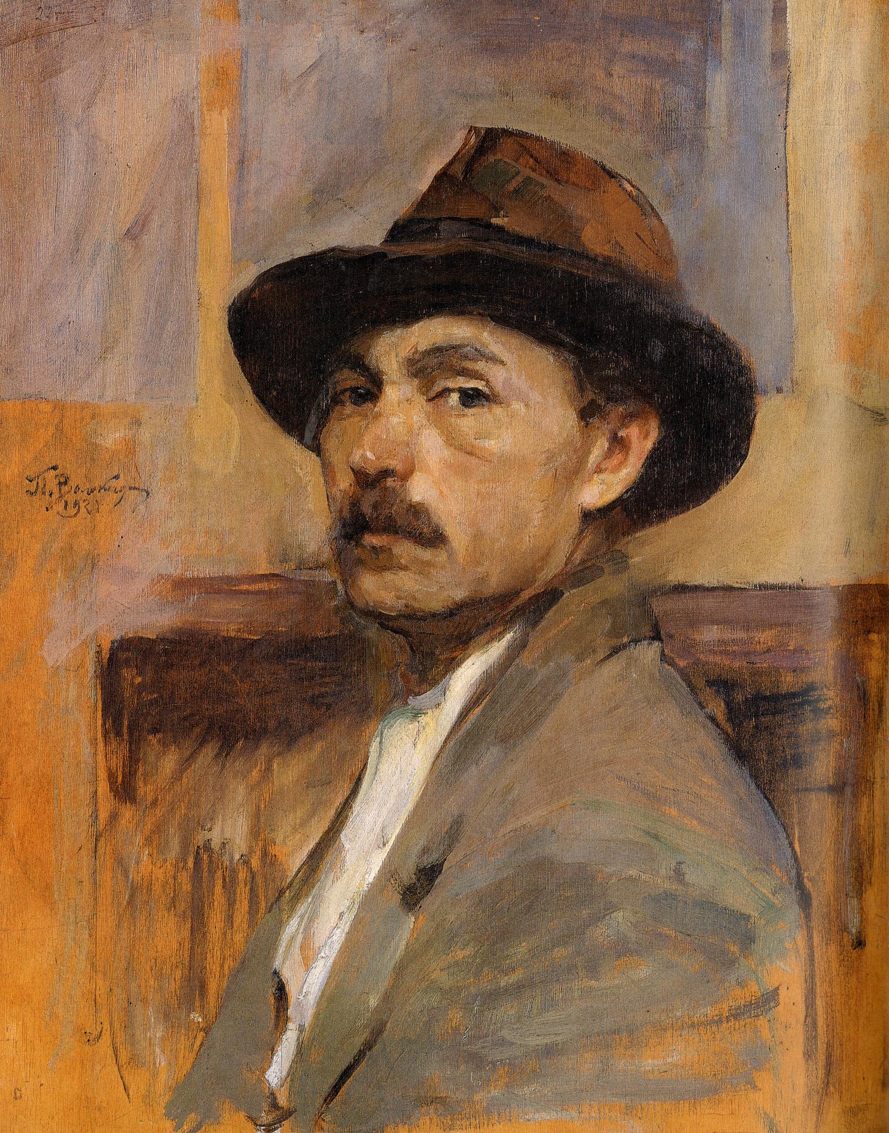 Волокидин. Автопортрет   . 1921