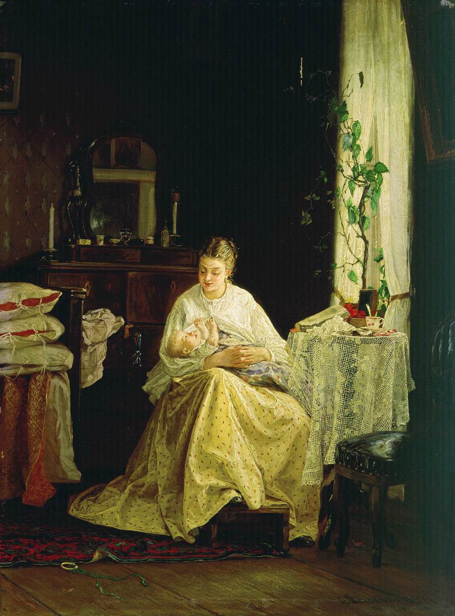 Максимов В.. Материнство. 1871