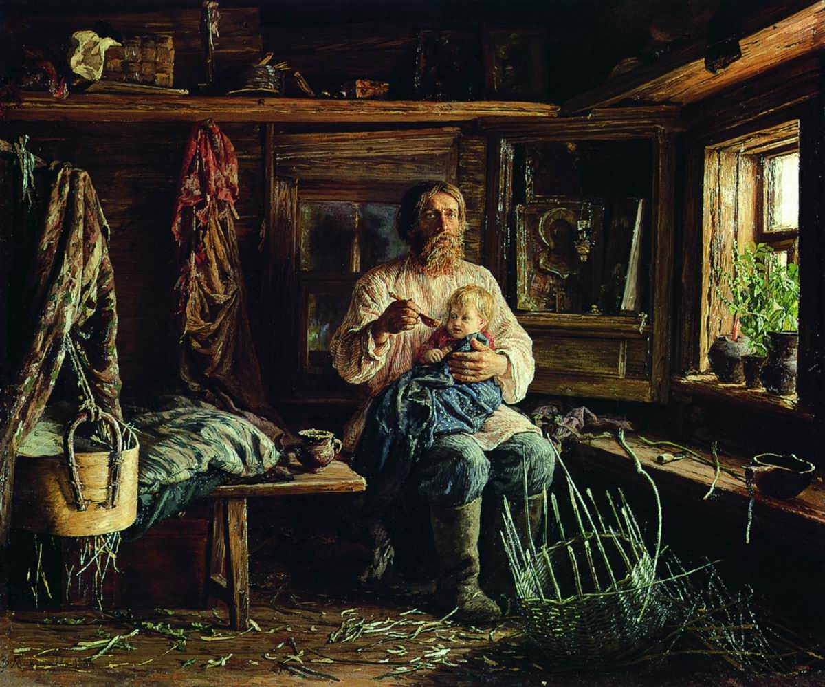 Максимов В.. Слепой хозяин. 1884