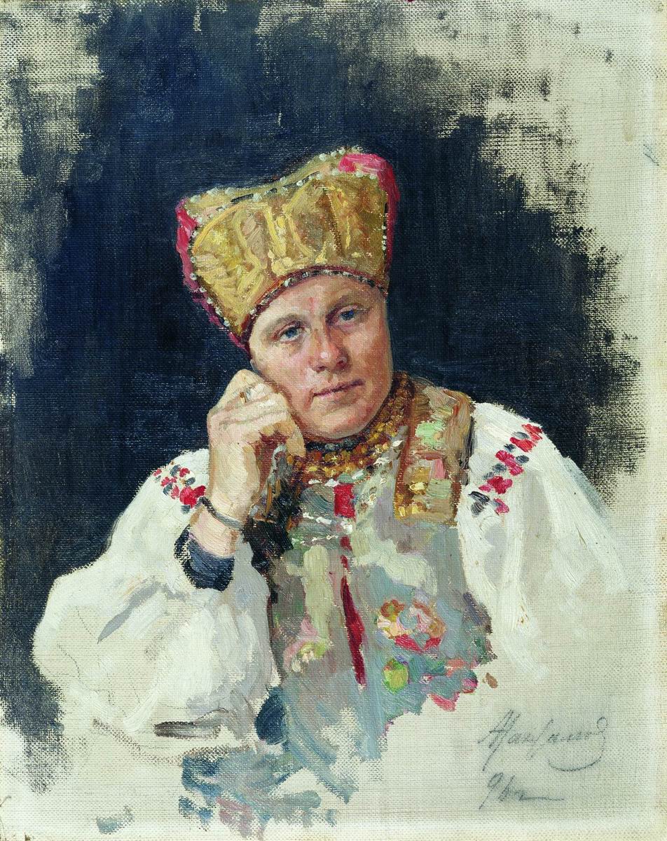 Максимов В.. Русская крестьянка. 1896