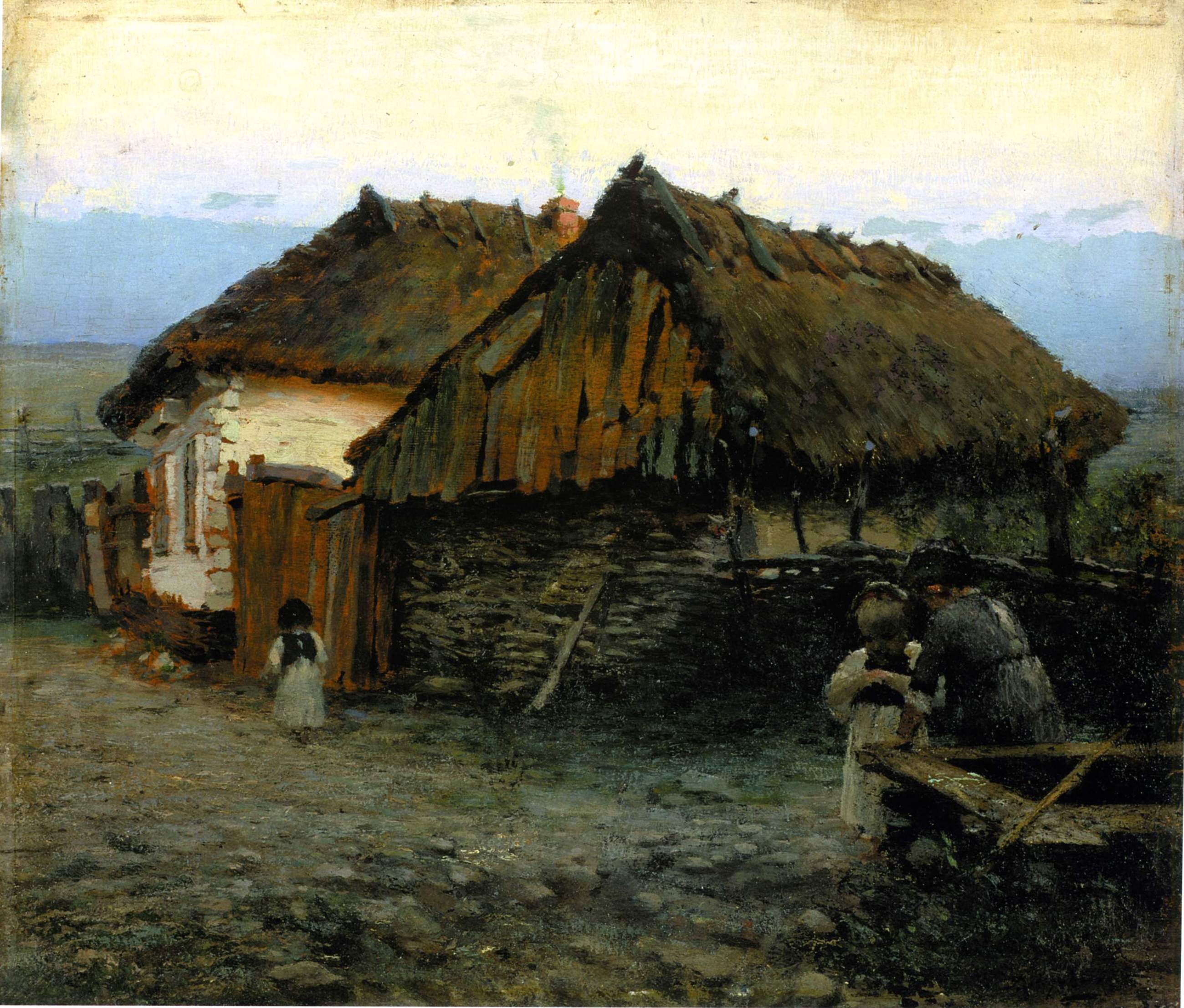 Дядченко. Двор  . 1916