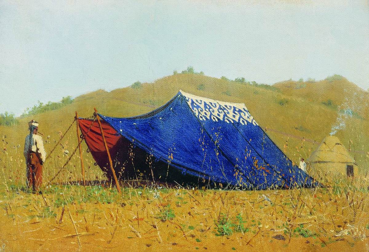 Верещагин В.В.. Китайская палатка. 1869-1870