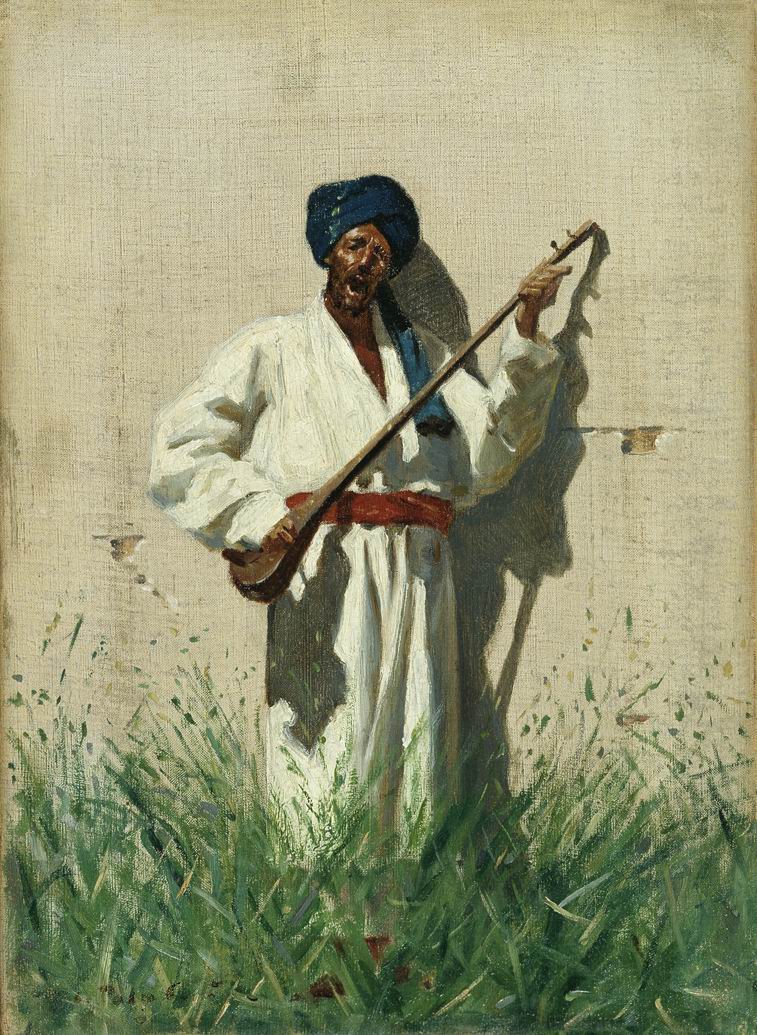 Верещагин В.В.. Дутарист. 1869-1870