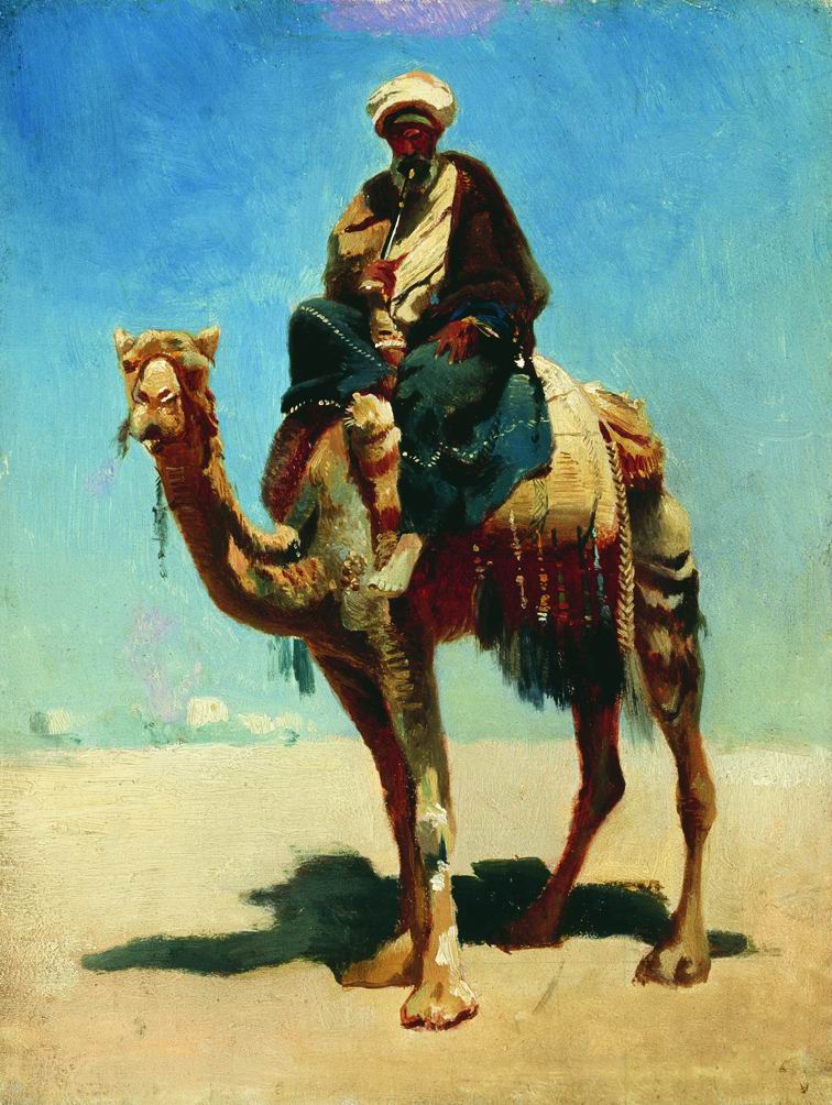 Верещагин В.В.. Араб на верблюде. 1869-1870