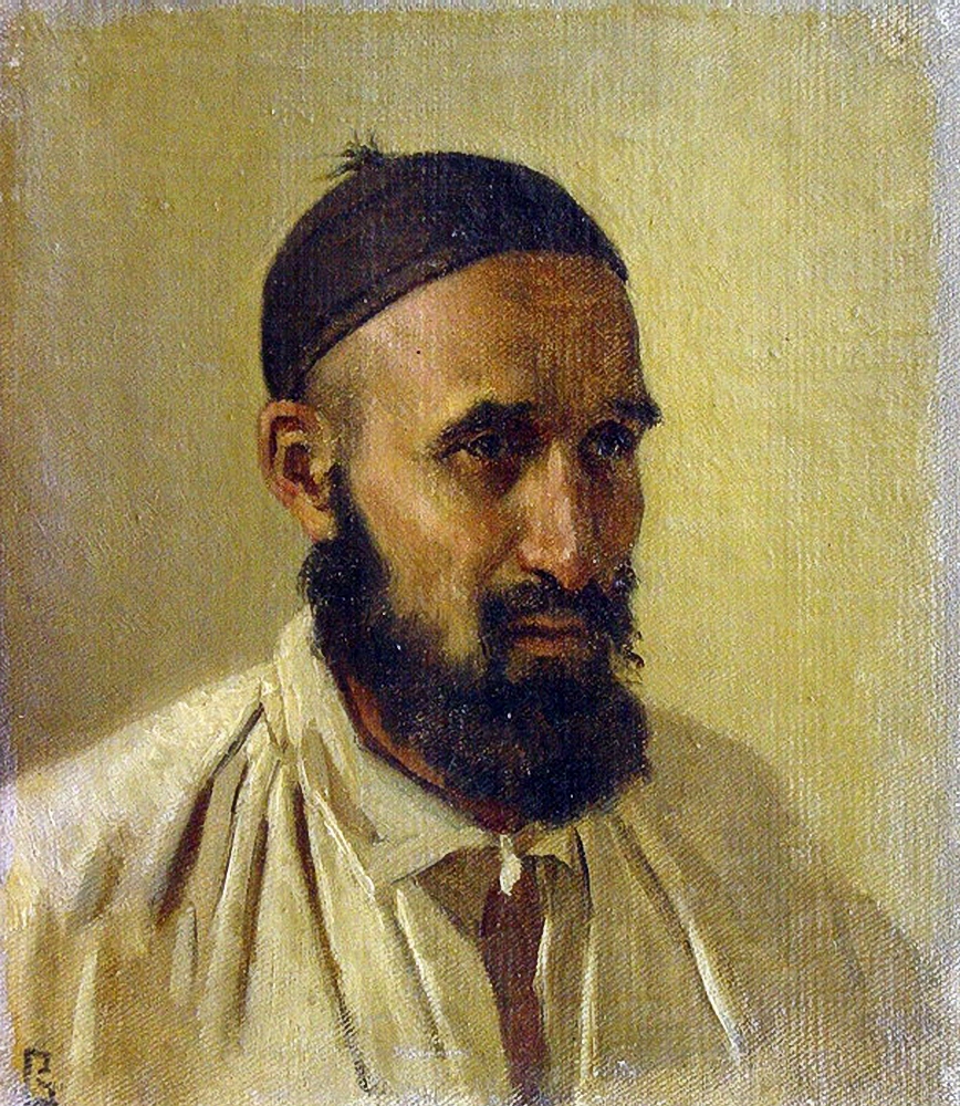 Верещагин В.В.. Татарин из Оренбургской тюрьмы. 1867-1868