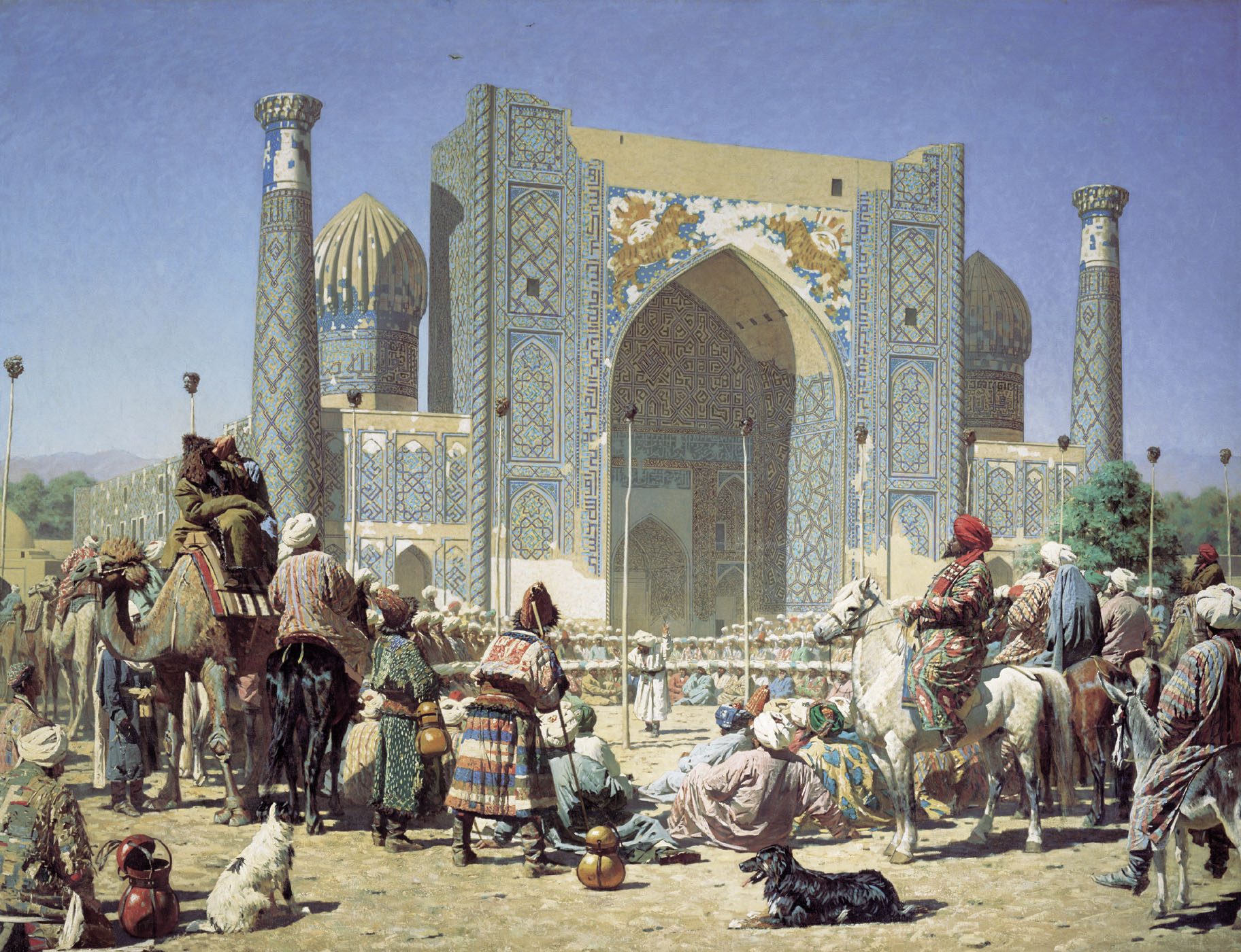 Верещагин В.В.. Торжествуют. 1872