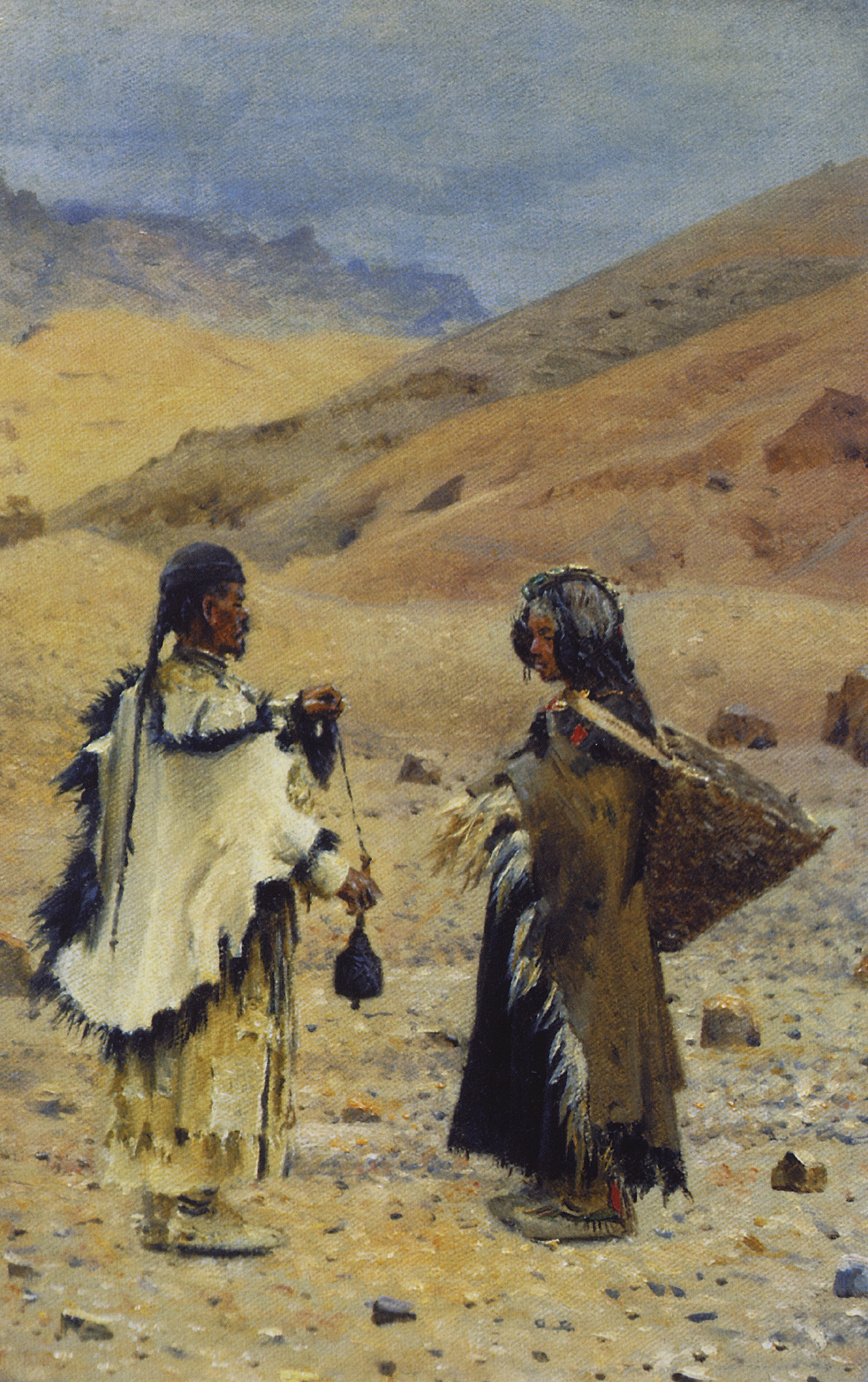Верещагин В.В.. Жители Западного Тибета. 1874-1876