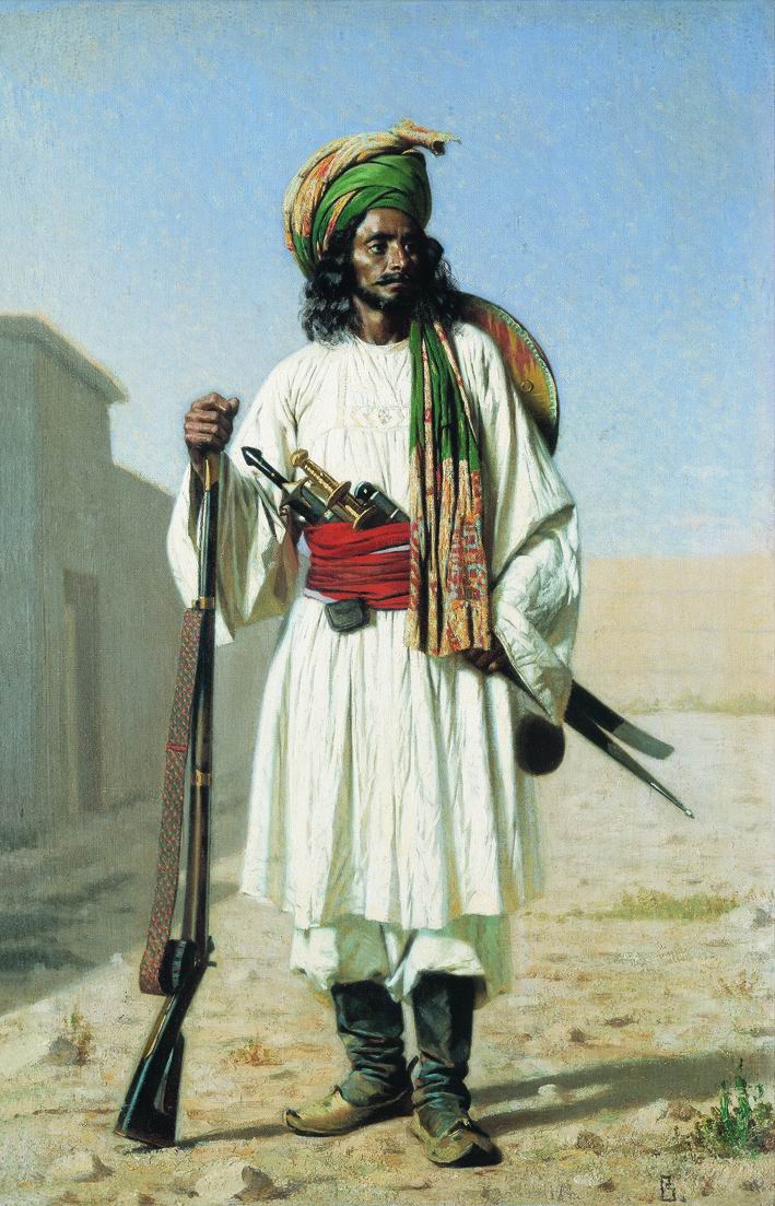 Верещагин В.В.. Афганец. 1867-1868