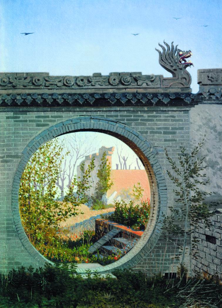 Верещагин В.В.. Садовая калитка в Чугучаке. 1869-1870