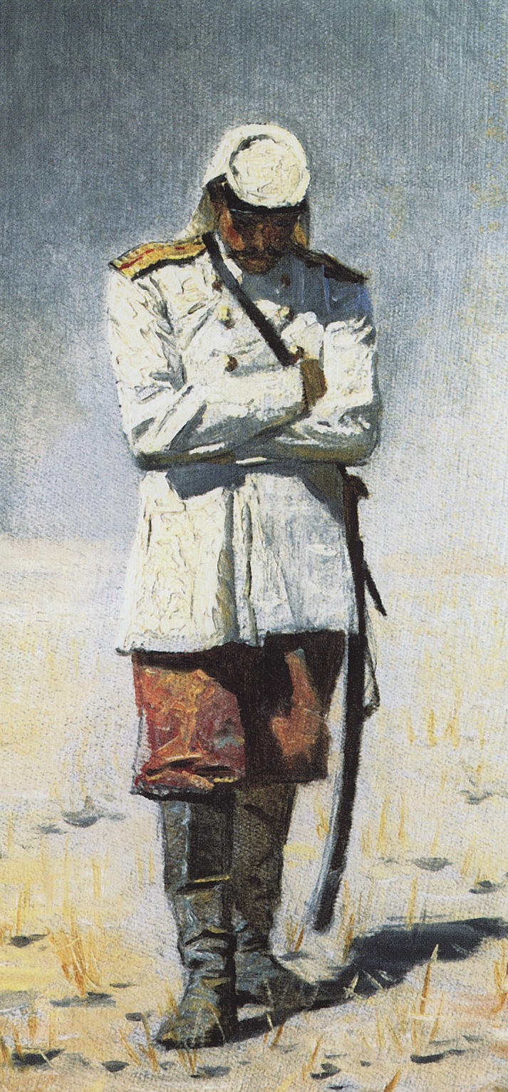 Верещагин В.В.. Туркестанский офицер, когда похода не будет. 1873