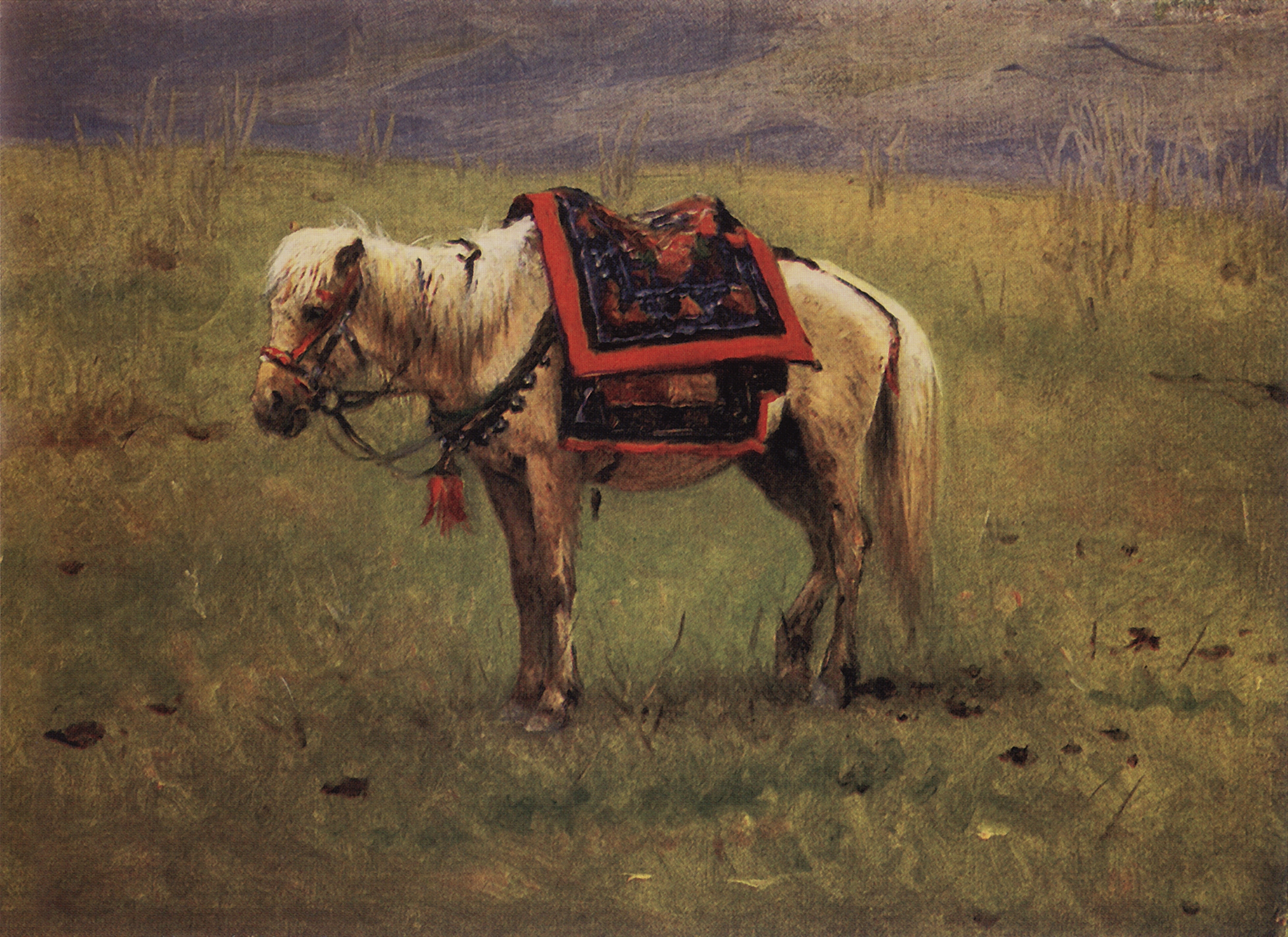 Верещагин В.В.. Гималайский пони. 1875