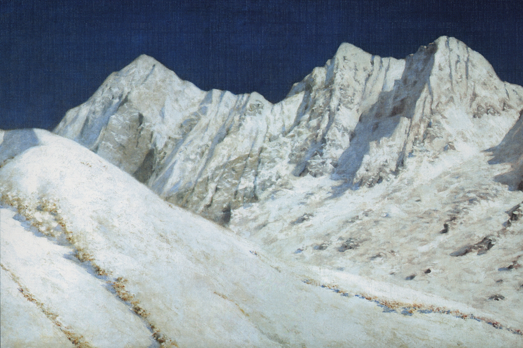 Верещагин В.В.. В Индии. Снега Гималаев. 1874-1876
