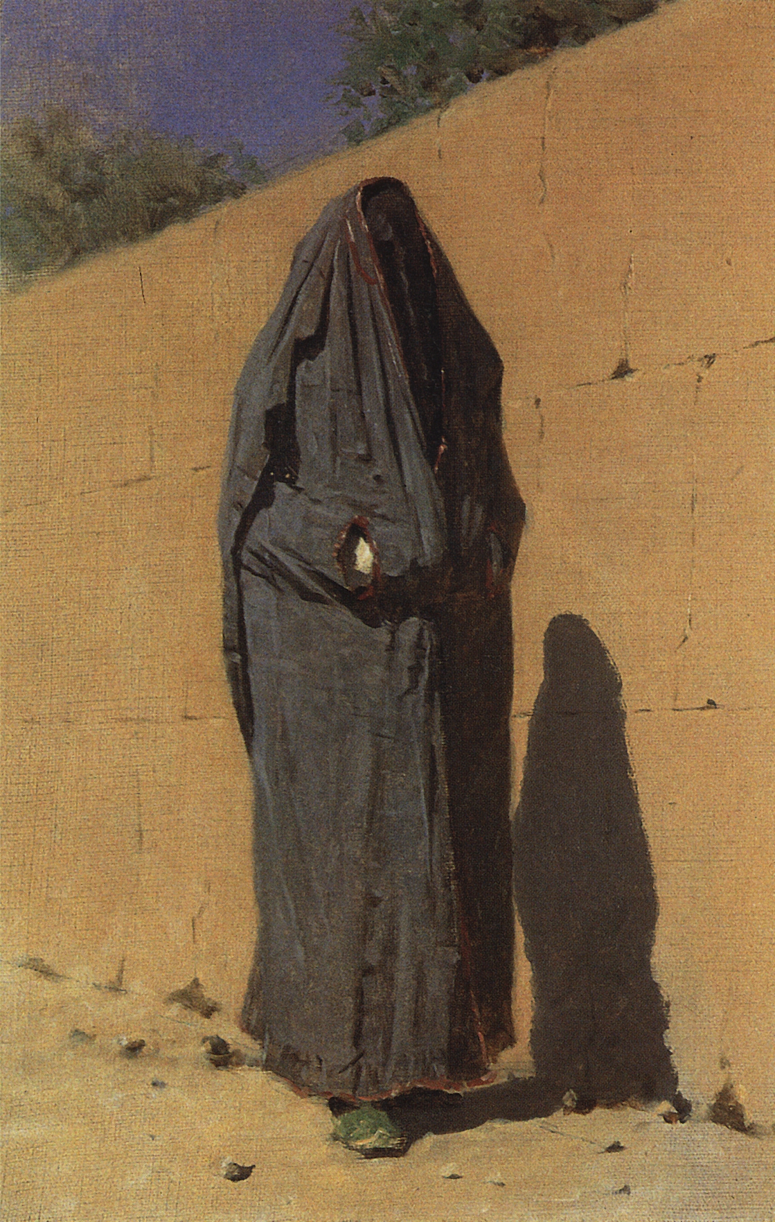 Верещагин В.В.. Узбекская женщина в Ташкенте. 1873