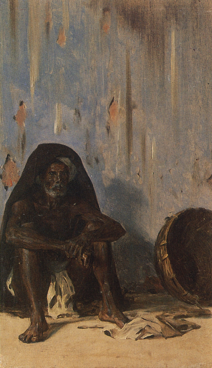 Верещагин В.В.. Кули (Носильщик). 1875