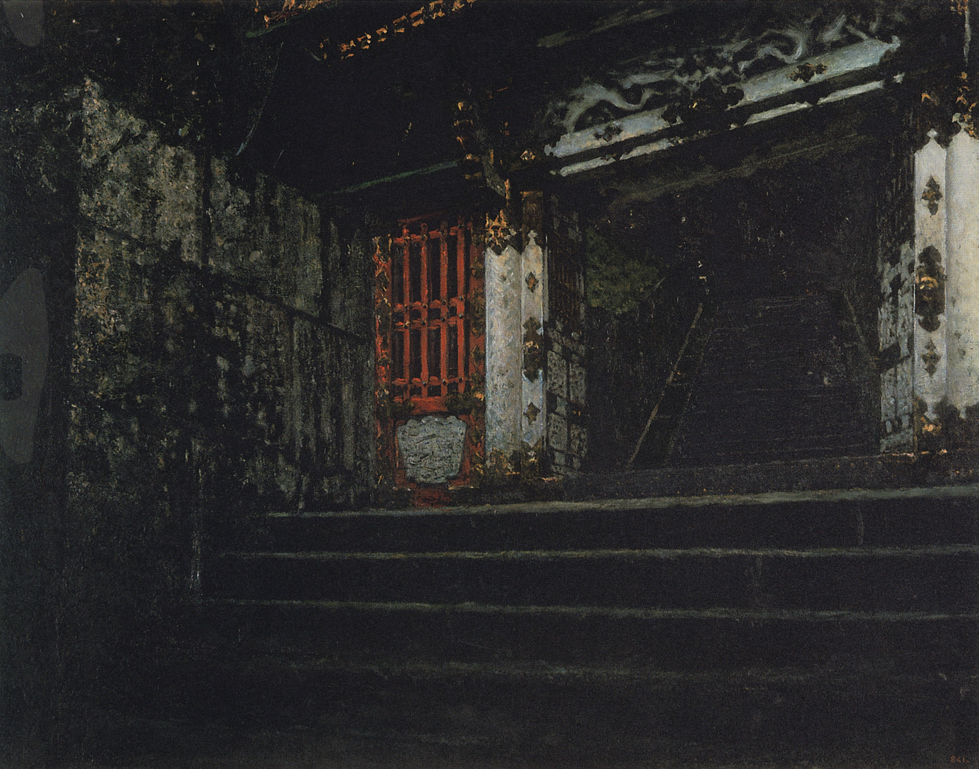 Верещагин В.В.. Вход в храм Никко