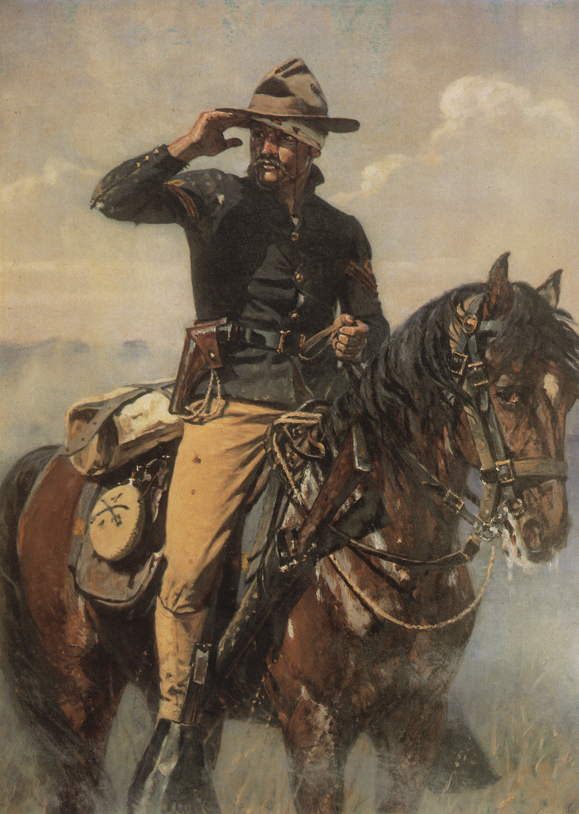 Верещагин В.В.. Раненый. 1901