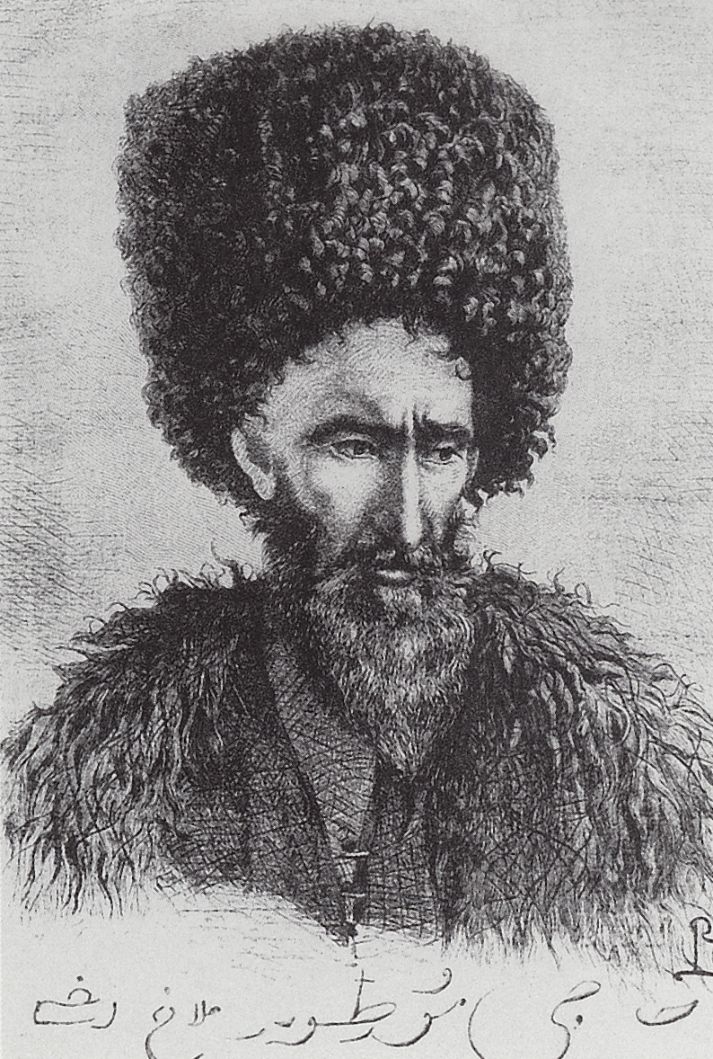 Верещагин В.В.. Лезгин Хаджи Муртуз-ага из Дагестана. 1864