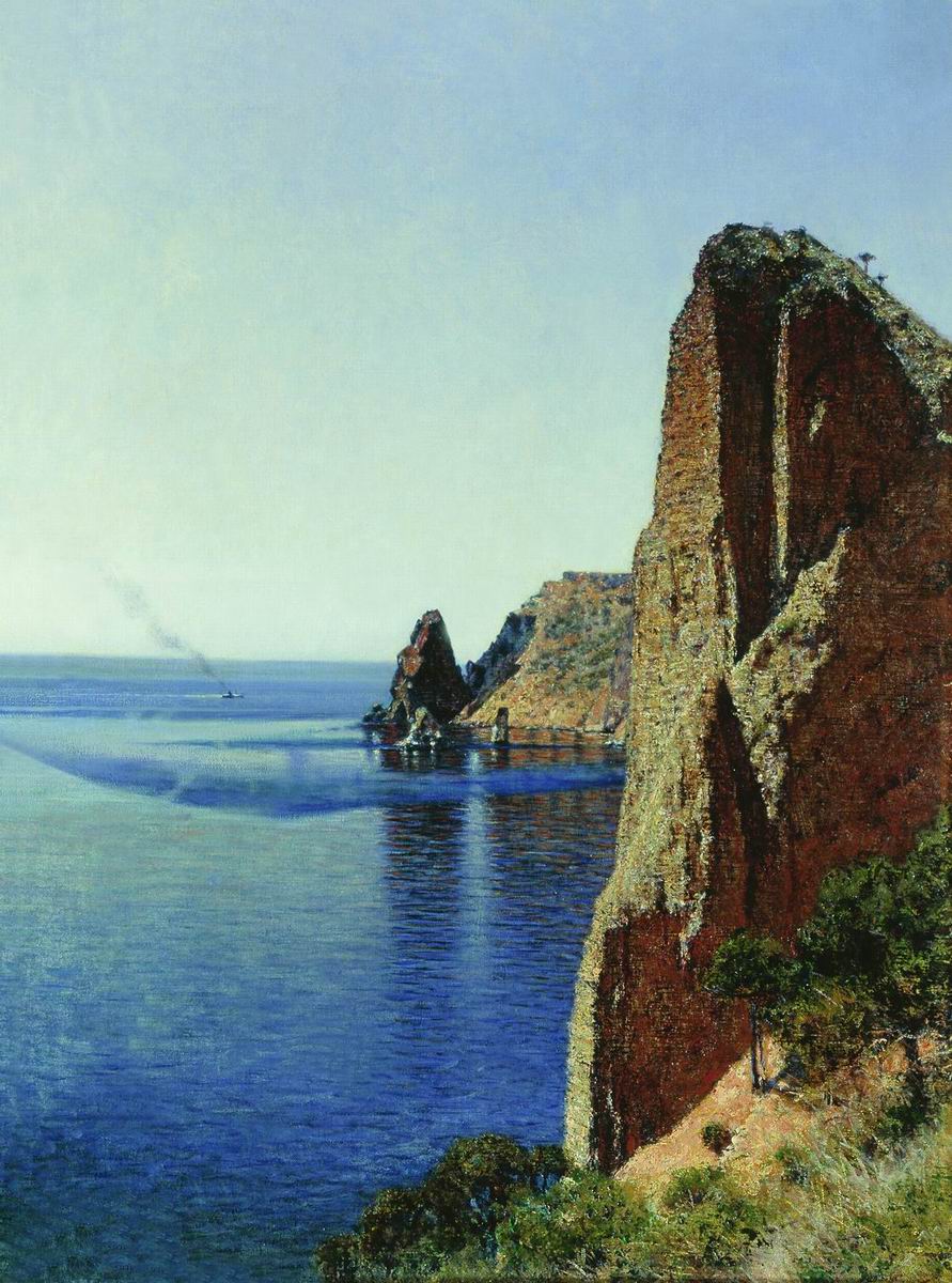 Верещагин В.В.. Мыс Фиолент вблизи Севастополя. 1897