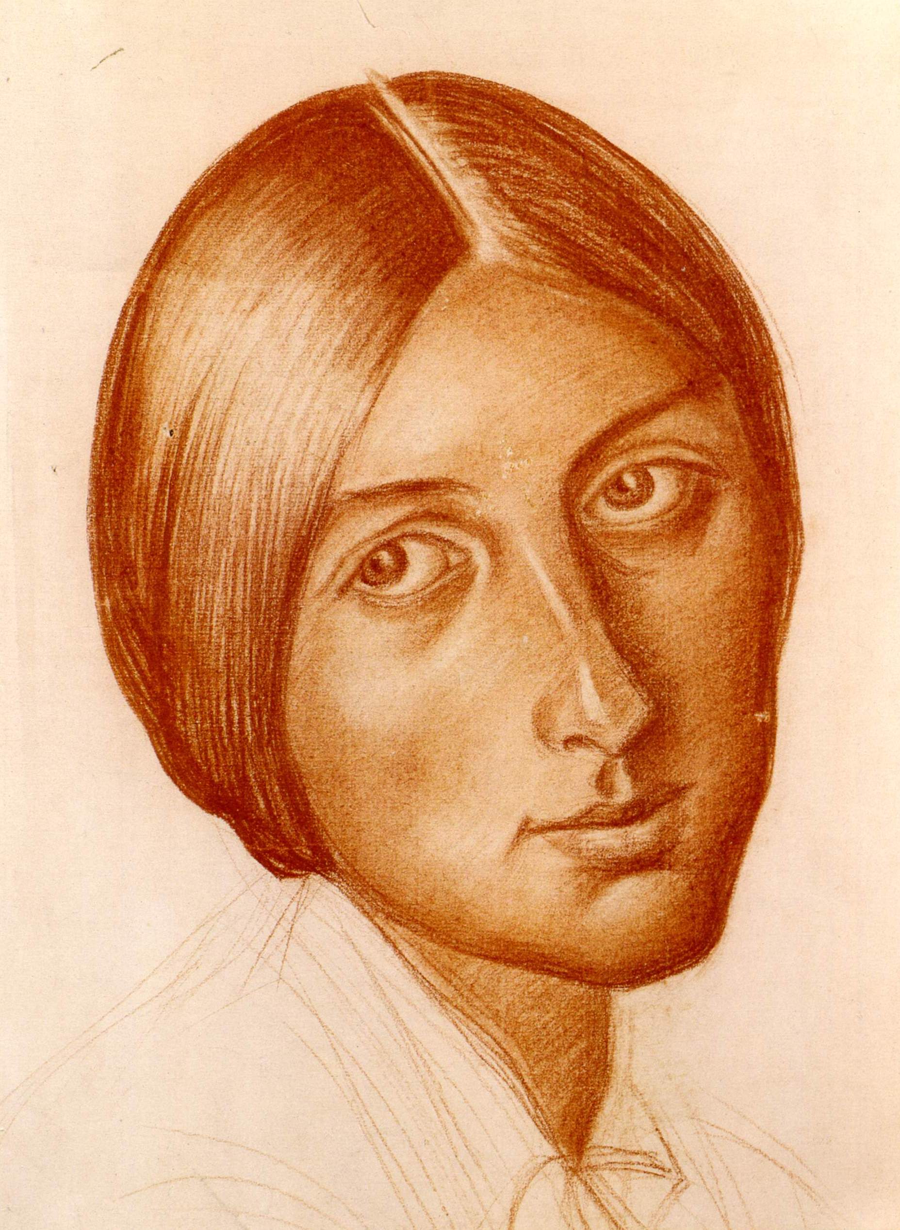 Крамаренко. Женский портрет . 1929