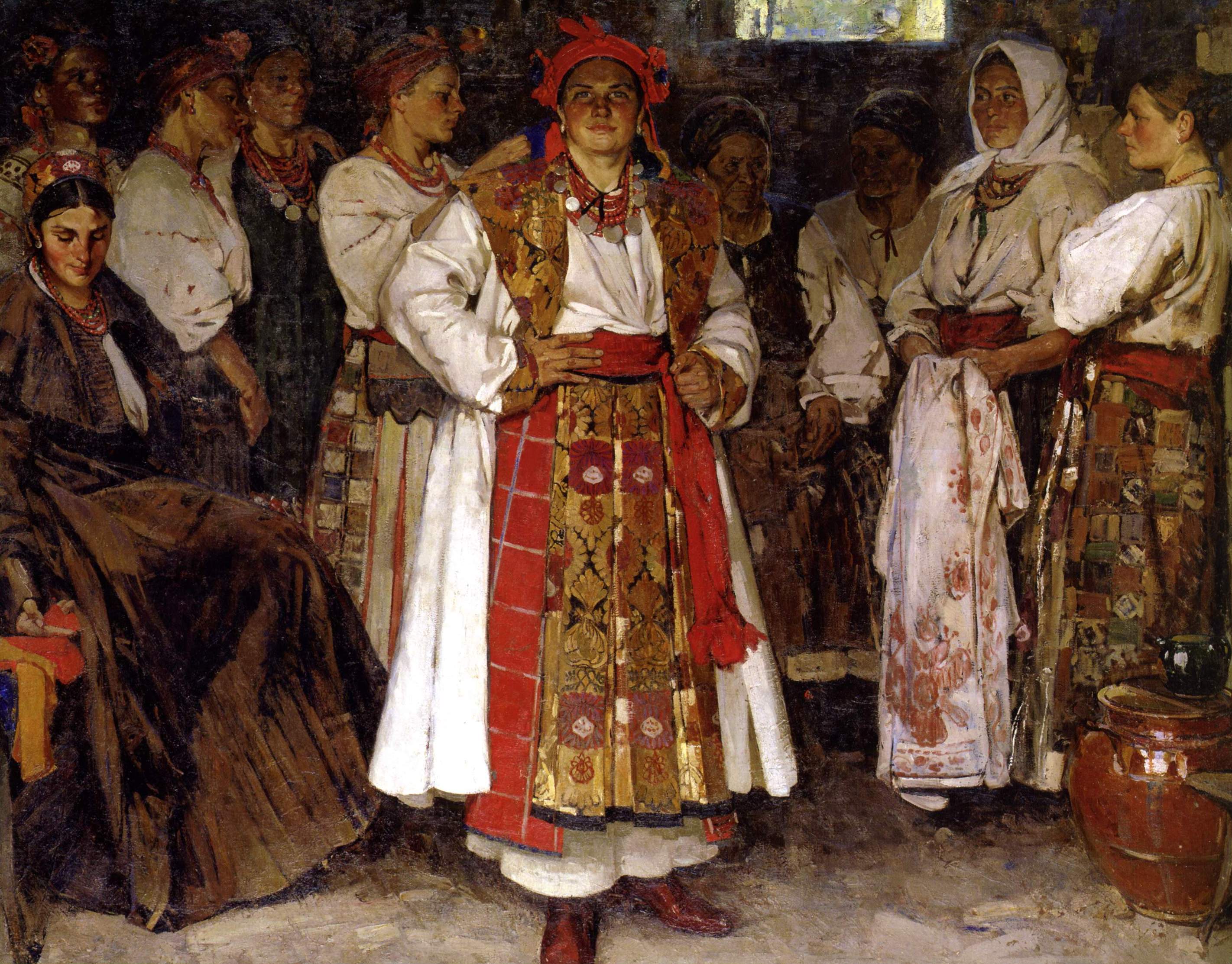 Кричевский Ф.. Невеста . 1910