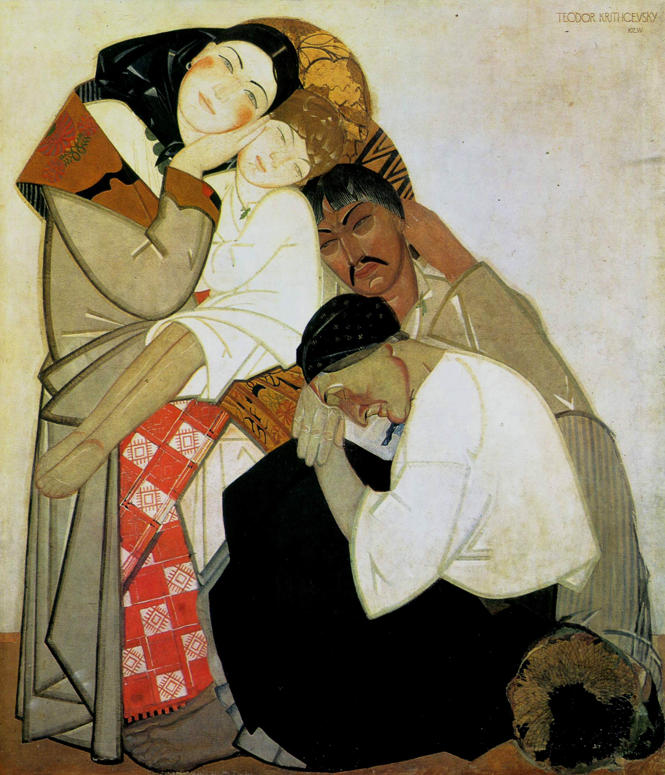 Кричевский Ф.. Семья  . 1925-1927