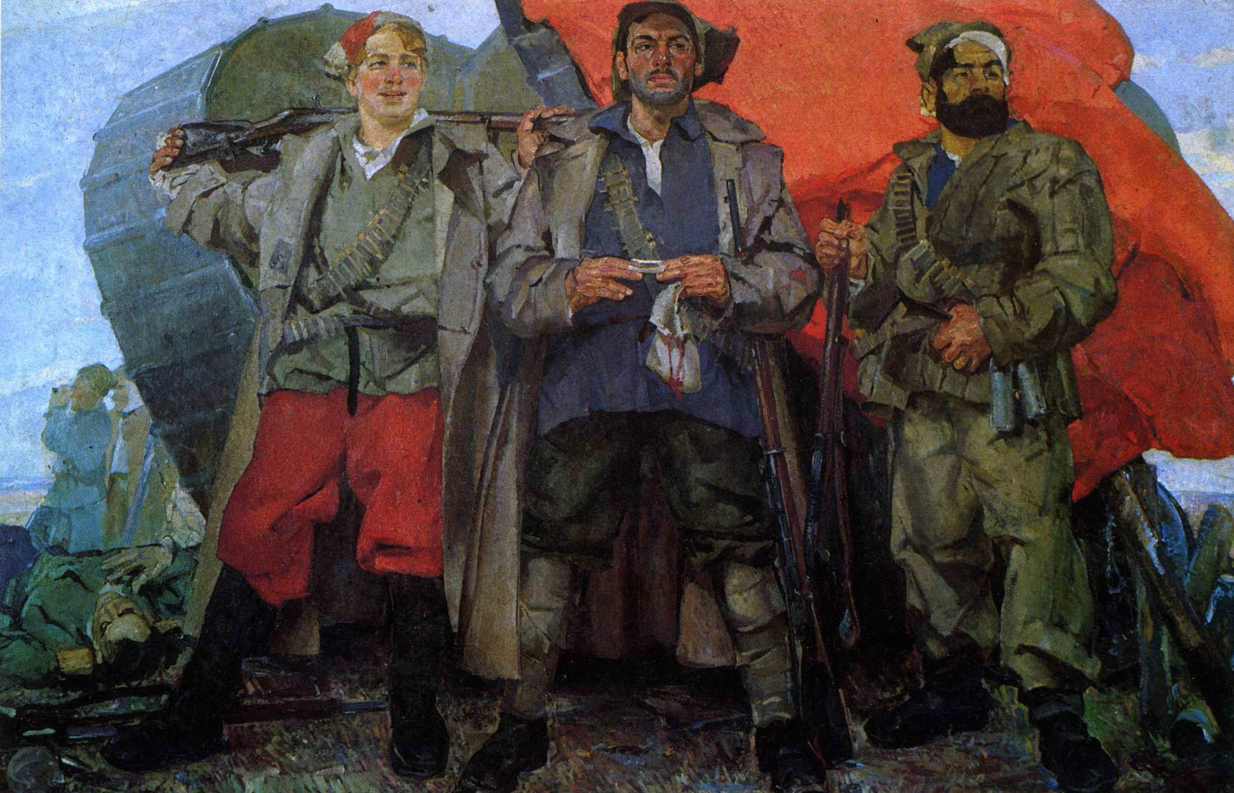 Кричевский Ф.. Победители Врангеля . 1934