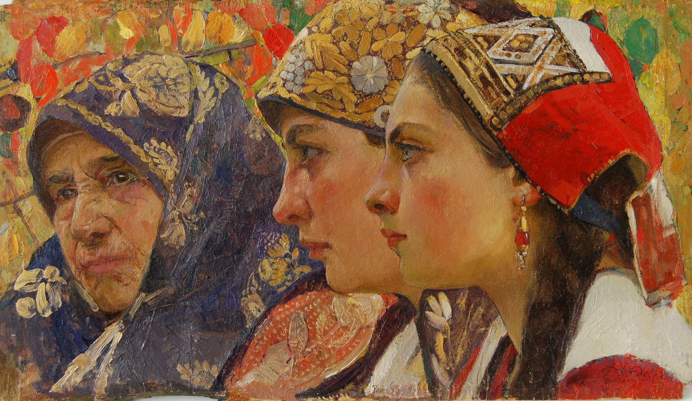 Кричевский Ф.. Три возраста. 1913