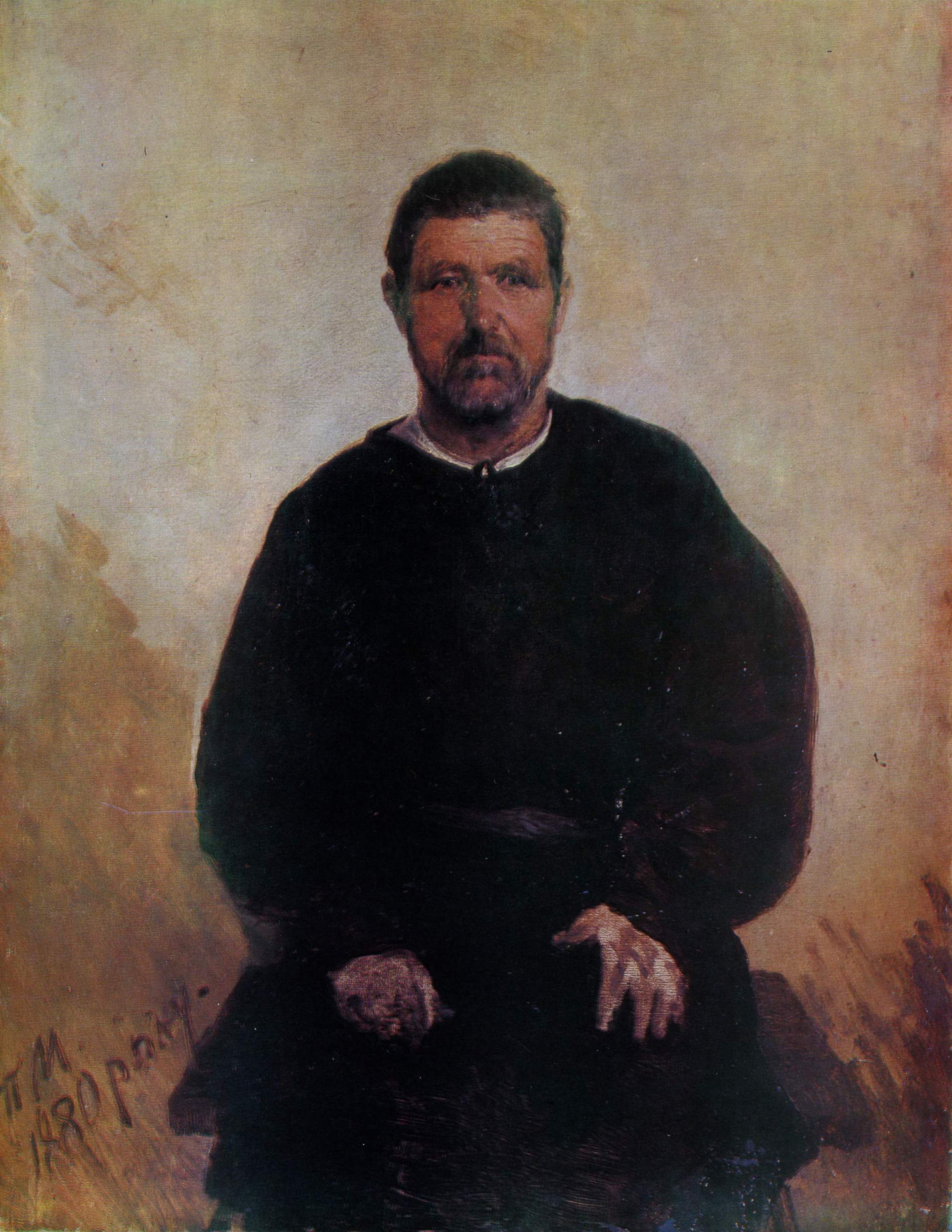 Мартынович. Портрет Алексы Бондаря. 1880