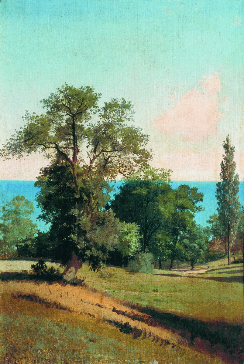 Мещерский. Южный пейзаж. 1880