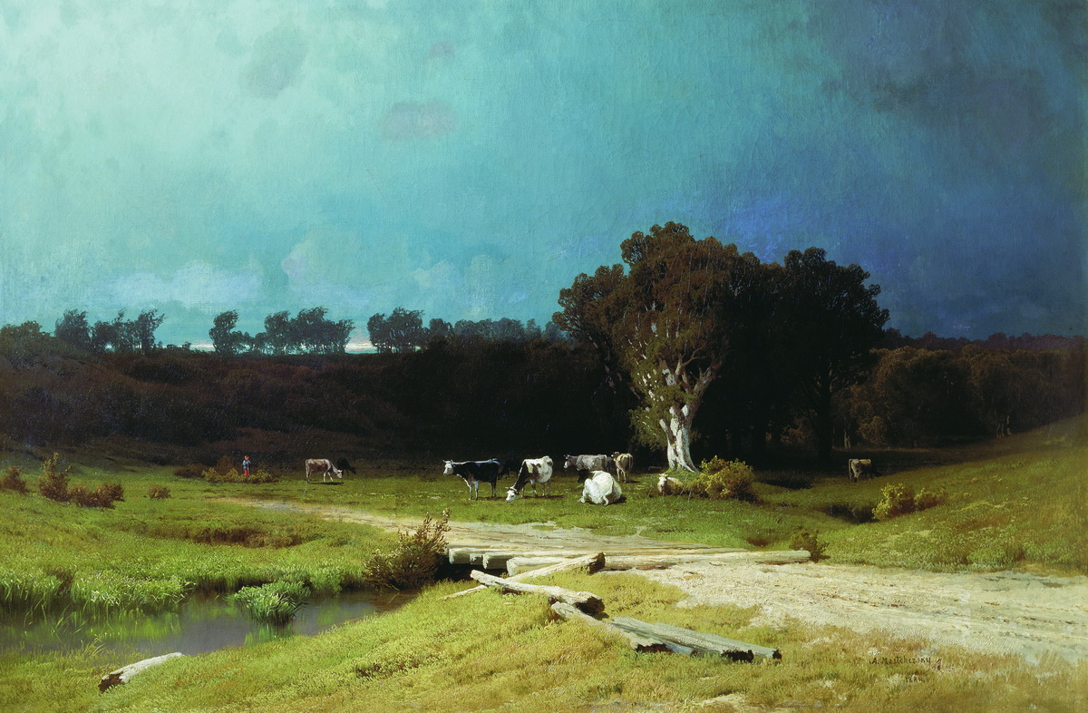 Мещерский. Перед грозой. 1884