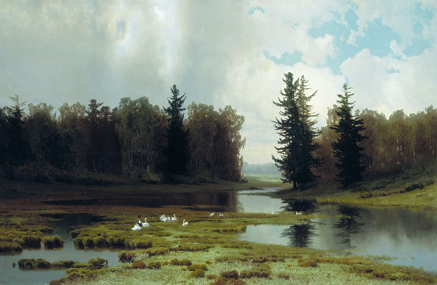 Мещерский. В Кочках. 1889