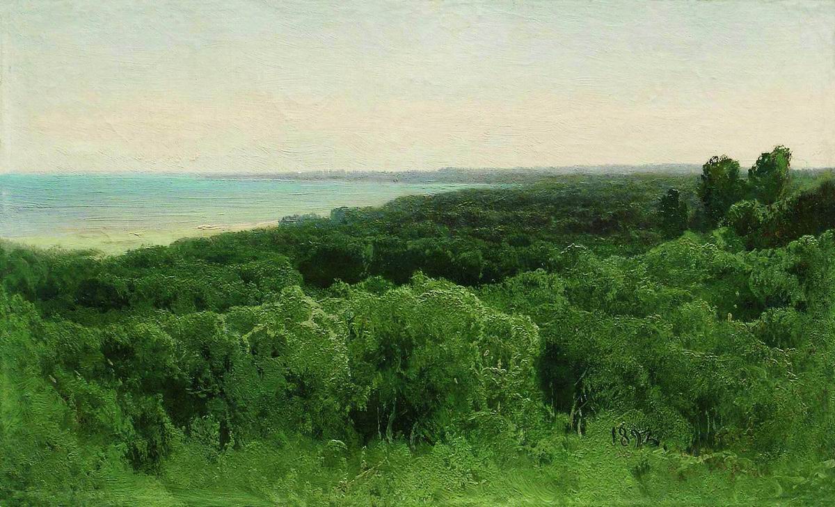 Мещерский. Лесные дали. 1896
