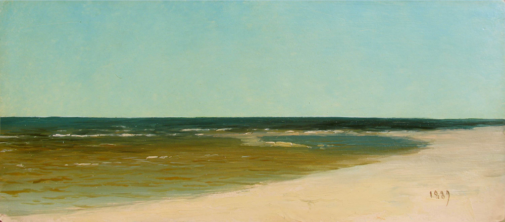 Мещерский. Морской берег. 1889