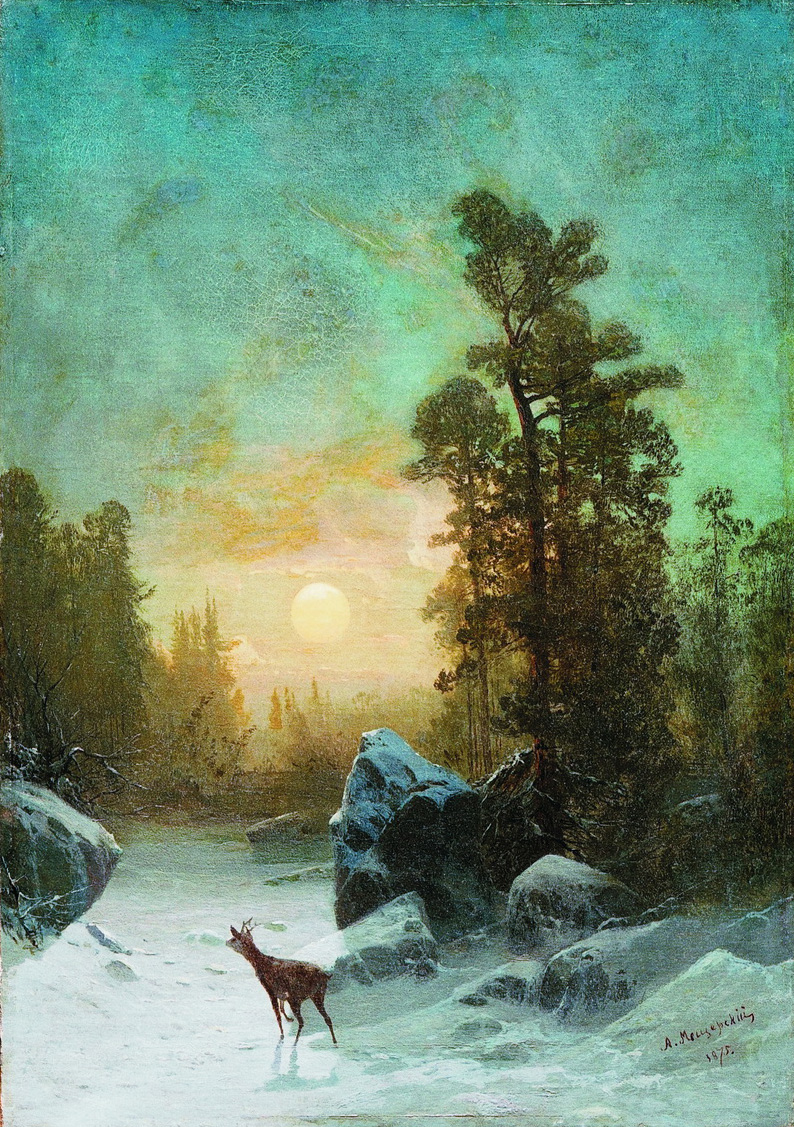 Мещерский. Лунная ночь. Тишина. 1875