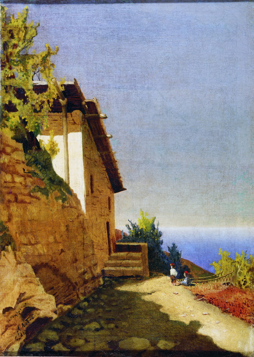 Мещерский. Пейзаж. 1884